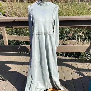 Vintage Chateau du tricot Gray dress.